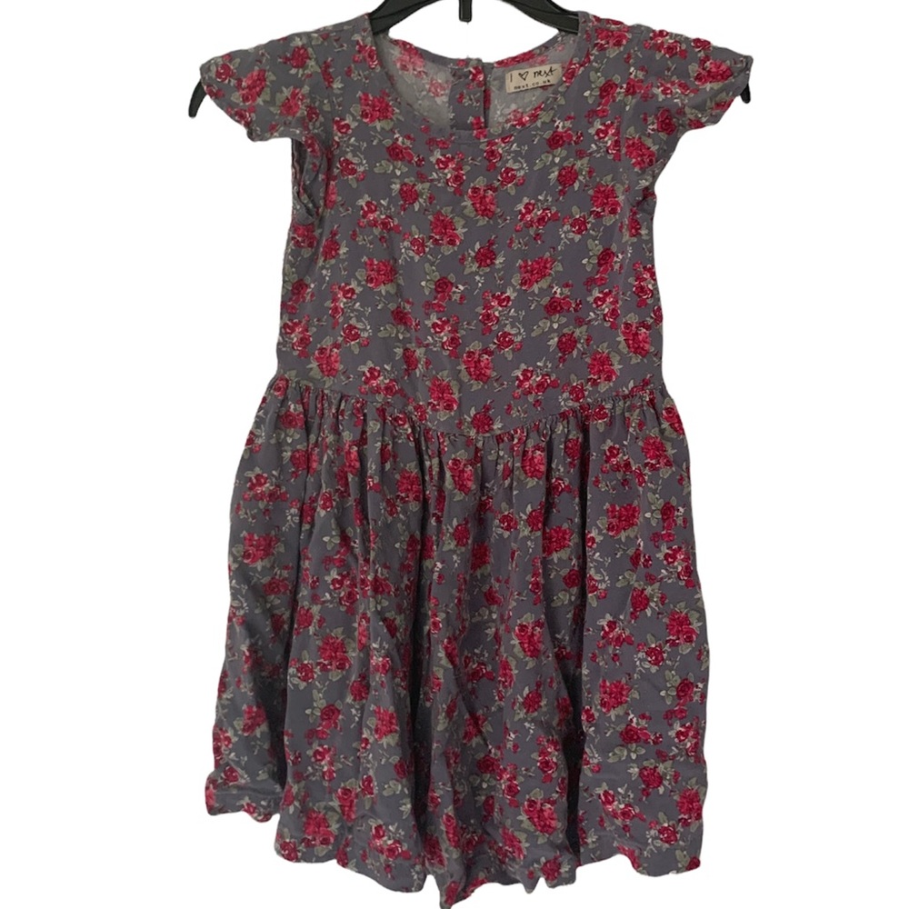 Floral dress girls 4-5